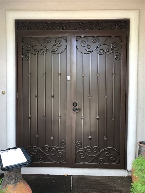 temporary steel security doors